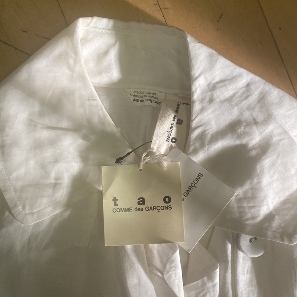 Comme des Garçon TAO linen trench dress M NWT - Picture 12 of 16
